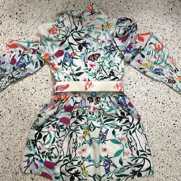 Elliatt Seabreeze floral mini belted dress small s - Picture 8 of 10